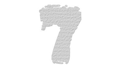 7 Hair Salon Logo